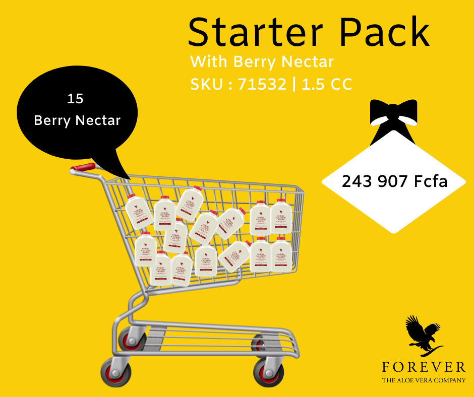 STARTER PACK WITH BERRY NECTAR [Ref:71532]